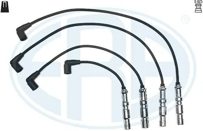 Produktbild von ERA 883005 Zündkabelsatz Zündleitungssatz für VW Golf IV Schrägheck (1J1) GOLF VI (5K1) Golf V Schrägheck (1K1) PASSAT Variant (3B6) für AUDI