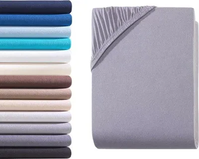 Productafbeelding van Famanu spreihoes, 100% katoen - Geschikt voor matrassen tot 25 cm, afmetingen 200x200 cm
