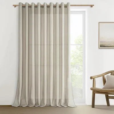 Produktbild von Famanu Vorhänge halbverdunkelnd 300 x 240 cm - Beige