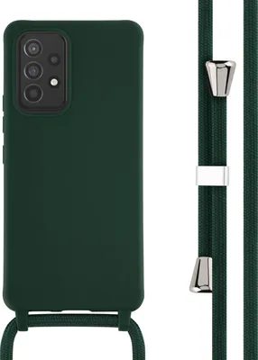 Image de imoshion Étui en silicone avec cordon pour le Samsung Galaxy A53 - Vert foncé