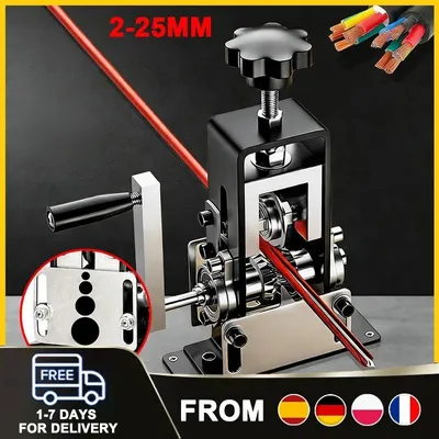 Immagine prodotto di Elzusha - Spelafili manuale per cavi fino a 25 mm