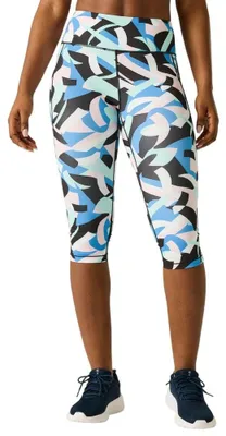 Image de DARE 2B DWJ614 Influential II, legging 3/4 pour femmes, noir, rose, bleu, taille 44