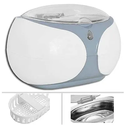 Obrázek produktu pro Ultrazvuková čistička s plastovým košem 35W 0.6l