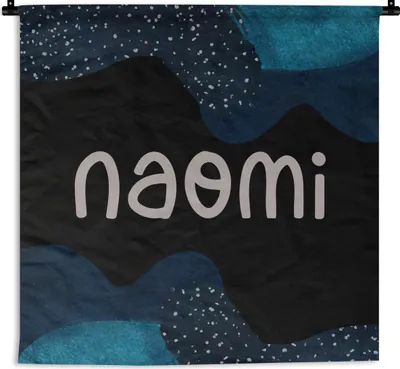Produktbild von MuchoWow® Wandteppich Wandbehang Naomi - Pastell - Mädchen 150x150 cm Tapisserie Dekoration Wandtuch - Wohnaccessoires - Modernes