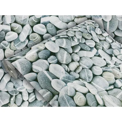 Produktbild von Klebefolie Möbel 45x25 cm - Kiesel Steine - Möbelfolie Deko-Stil selbstklebend - PVC Folie für kreative Raumgestaltung - Selbstklebende Folie ideal für Küche, Bad und Möbel-Upcycling