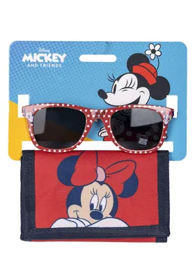 Immagine prodotto di Set per bambini Disney Minnie Mouse con occhiali da sole e portafoglio elegante e pratico