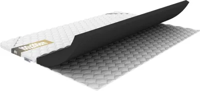 Produktbild von REM-Sen Matratzen Topper Matratzentopper 100x200cm Höhe 6cm Härtegrad 5 (H5) Mattress Topper aus sehr hart Polyurethanschaum, Dreilagige Membranhülle Für Sofa oder jeden Platz,