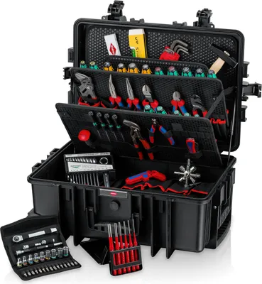 Produktbild von KNIPEX Werkzeugkoffer Robust45 Move Mechanik