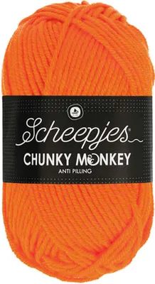 Zdjęcie produktu dla Włóczka Scheepjes Chunky Monkey 100 g - 2002 pomarańczowy