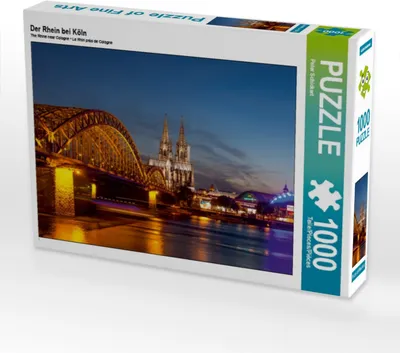 Produktbild von Calvendo Der Rhein bei Köln 1000 Teile Puzzle quer 640x480mm, Schickert Peter; 7429336