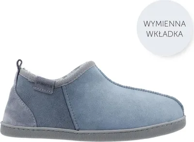 Produktbild von Vanuba Herren Pantoffeln Dorper Lammfell-Hüttenschuhe | geschlossene Hausschuhe in Gr. 40-47 und 4 Farben, handgefertigt