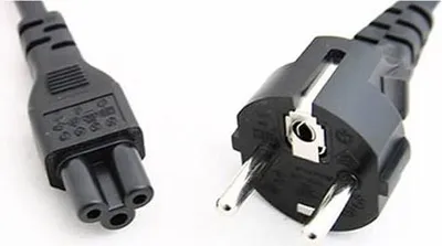 Produktbild von System-S Netzkabel 3 Polig Kleeblattstecker