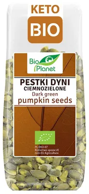 PESTKI DYNI CIEMNOZIELONE BIO 150 g - BIO PLANET
