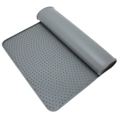 Imagen del producto de Alfombrilla para alimentar mascotas, alfombrilla para comida de perros, alfombrilla para comida de animales, posavasos impermeable para perros, alfombrilla de silicona para alimentar perros, alfombrilla impermeable para perros