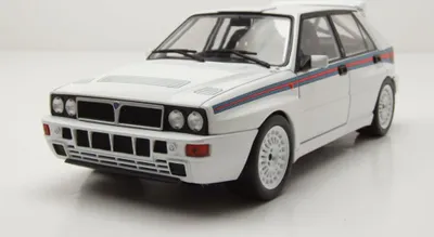 Produktbild von Whitebox 124238 Lancia Delta Integrale 16V 1989 weiß 1:24