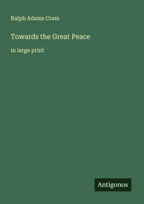 Produktbild von Towards the Great Peace