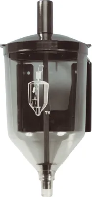 Metzger grauer Pastenspender 2500 ml aus ABS Kunststoff, mit Wandhalterung JM-Metzger GmbH PS2501