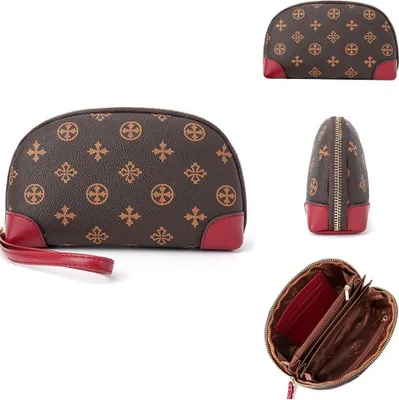 Image de Portefeuille Baellerry AU-36035 - Élégance Marron/Rouge KP36035