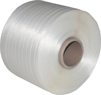 Produktbild von 16 Rollen 13 mm 500 m 375 KG Ballenpresse Textil Band Umreifungsband Polyesterba