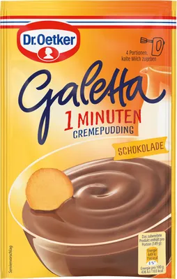 Produktbild von Oetker Galetta Schokolade Cremepudding 99g