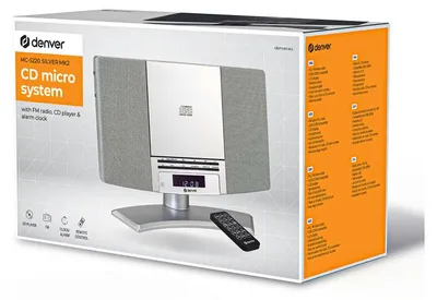 Immagine prodotto di Inter Sales Denver MC-5220, 1,3 kg, grigio, lettore CD personale