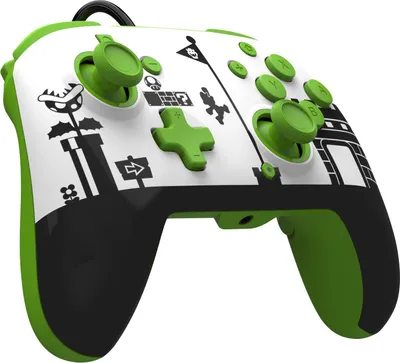 Produktbild von PDP REMATCH: Super Mario Retro, Gamepad, Nintendo Switch, Nintendo Switch OLED, D-Pad, Home button, Analog / Digital, Kabelgebunden, USB
