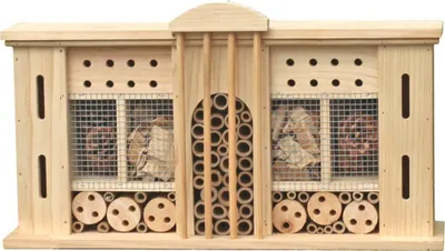 Produktbild von Garden Pleasure 315187 Insektenhotel 'Garden Pleasure' für Bienen, Marienkäfer und Schmetterlinge, umweltfreundlich, für Außen und Innen