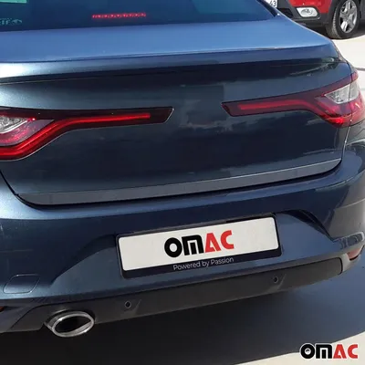Obrázok produktu pre Zadná lišta batožinového priestoru pre Renault Megane 2016-2025 spodná chrómová nerezová oceľ