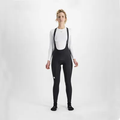 Produktbild von SPORTFUL Lange Fahrradhose mit Trägern - CLASSIC W LADY - Schwarz XL