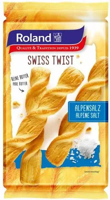 Produktbild von Roland Swiss Twist Alpensalz knusprig zart mit feiner Salznote 100g