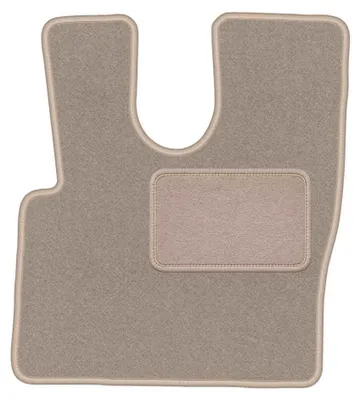Image de Tapis conducteur en moquette pour Daf XF 106 2017 (automatique) – 1 pièce, beige, sur mesure – Wielganizator LUX