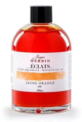 Produktbild von Tinte eclats 250ml orangegelb
