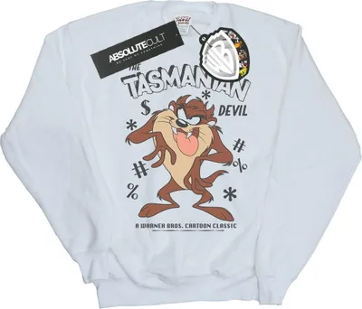 Produktbild von Looney Tunes - Sweatshirt für Herren BI1107 (S) (Weiß)