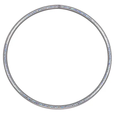 Zdjęcie produktu dla Cyrkowe hula-hoop, hologramowe kolory, Ø 70 cm, srebrne