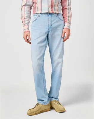 Produktbild von Wrangler Greensboro 5 Pocket Regular Fit Jeans Blau 36 / 32 Mann Blau 36