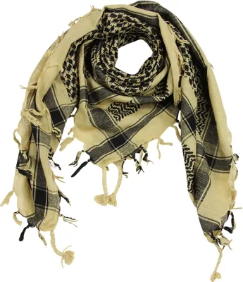 Produktbild von Palituch - beige - schwarz - Kufiya PLO Tuch