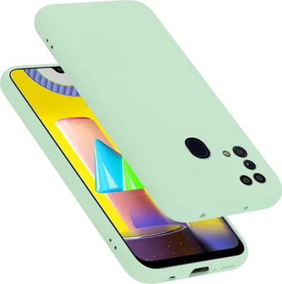 Produktbild von Cadorabo Schutzhülle für Samsung Galaxy M31 Hülle in Grün Handyhülle Case Cover TPU Etui