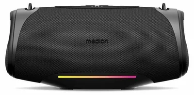 Obrázok produktu pre Prenosný reproduktor Bluetooth MEDION P61762 (dobíjateľná batéria, zosilnenie basov, hudobný box, svetelné efekty RGB, ochrana proti vode a odolnosť IPX7, integrovaná powerbanka, 2x 25 W RMS) antracitová