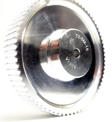 Image de Poulie dentée, P : 5 mm, 72 dents, courroie 15 mm, aluminium, 5M, Ozdowski
