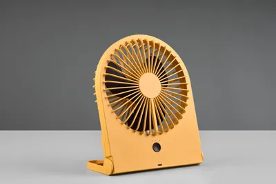 Immagine prodotto di Ventilatore da tavolo in giallo illuminato R044-83