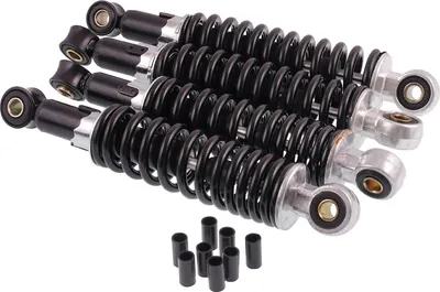 Produktbild von Tieferlegung SET 4 Simson Stoßdämpfer Satz schwarz 240mm + 260mm Schwalbe KR51