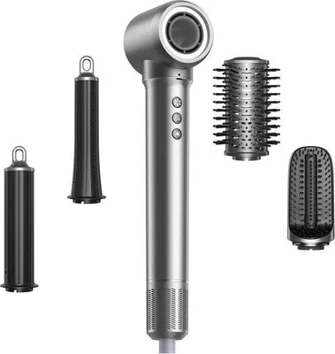 Produktbild von Famanu Hairstyler 5-in-1 Set für alle Haartypen - Heizluftbürste mit Hochgeschwindigkeitsmotor