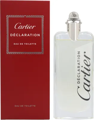 Produktbild von Cartier Déclaration, Männer, 100 ml, Nicht nachfüllbare Flasche, Spray, ALCOHOL, AQUA (WATER), PARFUM (FRAGRANCE), LIMONENE, CITRONELLOL, HEXYL CINNAMAL, LINALOOL,..., CE