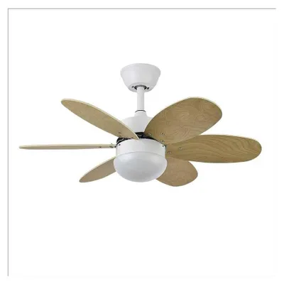 Obrázok produktu pre Fabrilamp 175791601, Domáci lopatkový ventilátor, buk, Biela, Strop, 45 dB, 270 ot/min, 85 cm