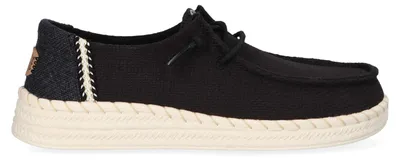 Produktbild von HEYDUDE Wendy Espadrille Woven Damen Halbschuhe Black Größe 42