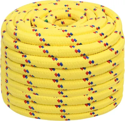 Produktbild von vidaXL Bootsseil Gelb 20 mm 50 m Polypropylen