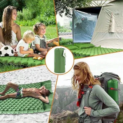 Produktbild von Wasserdichte Ultraleicht Schlafmatte für 2 Personen, ideal für Camping