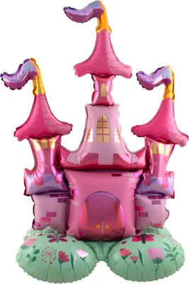 Produktbild von Prinzessin Schloss Folienballon 65 x 90 cm