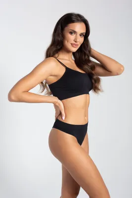 Produktbild von Gatta - Seamless String Damen - Strings Nahtlos für Frauen - Schwarz - L