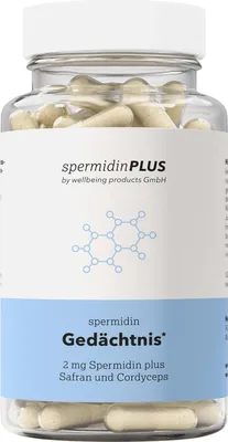 Produktbild von spermidinPLUS Gedächtnis, 60 St KAP
